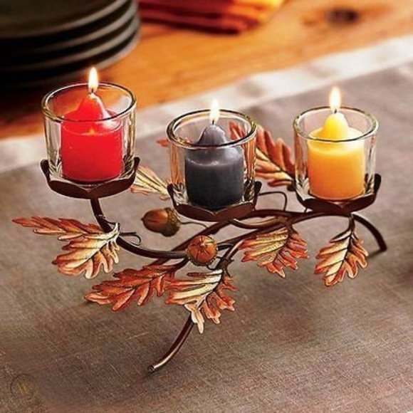 PartyLite Other - Partylite Falling Leaves Centerpiece NIB